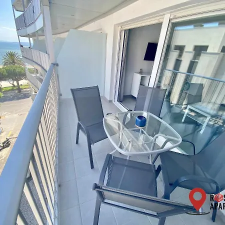 Roses Apartments Ocean 2 Habitaciones Vista Mar Lateral Exterior photo