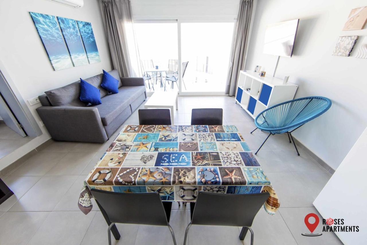 Ocean 2 Vista Mar Lateral Apartament Roses
